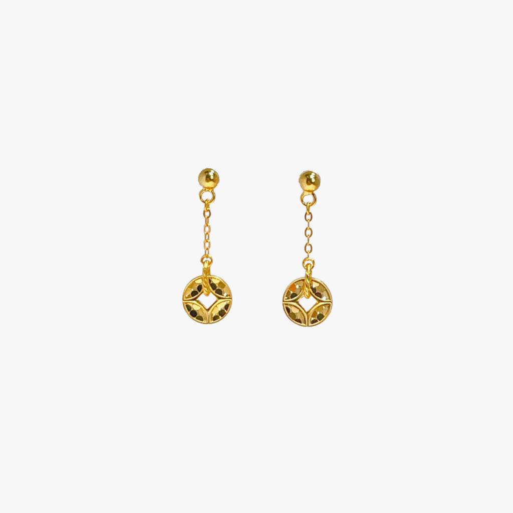 Damen Ohrringe mit elegantem Pendeldesign und feinen Zirkoniasteinen Shop Nory