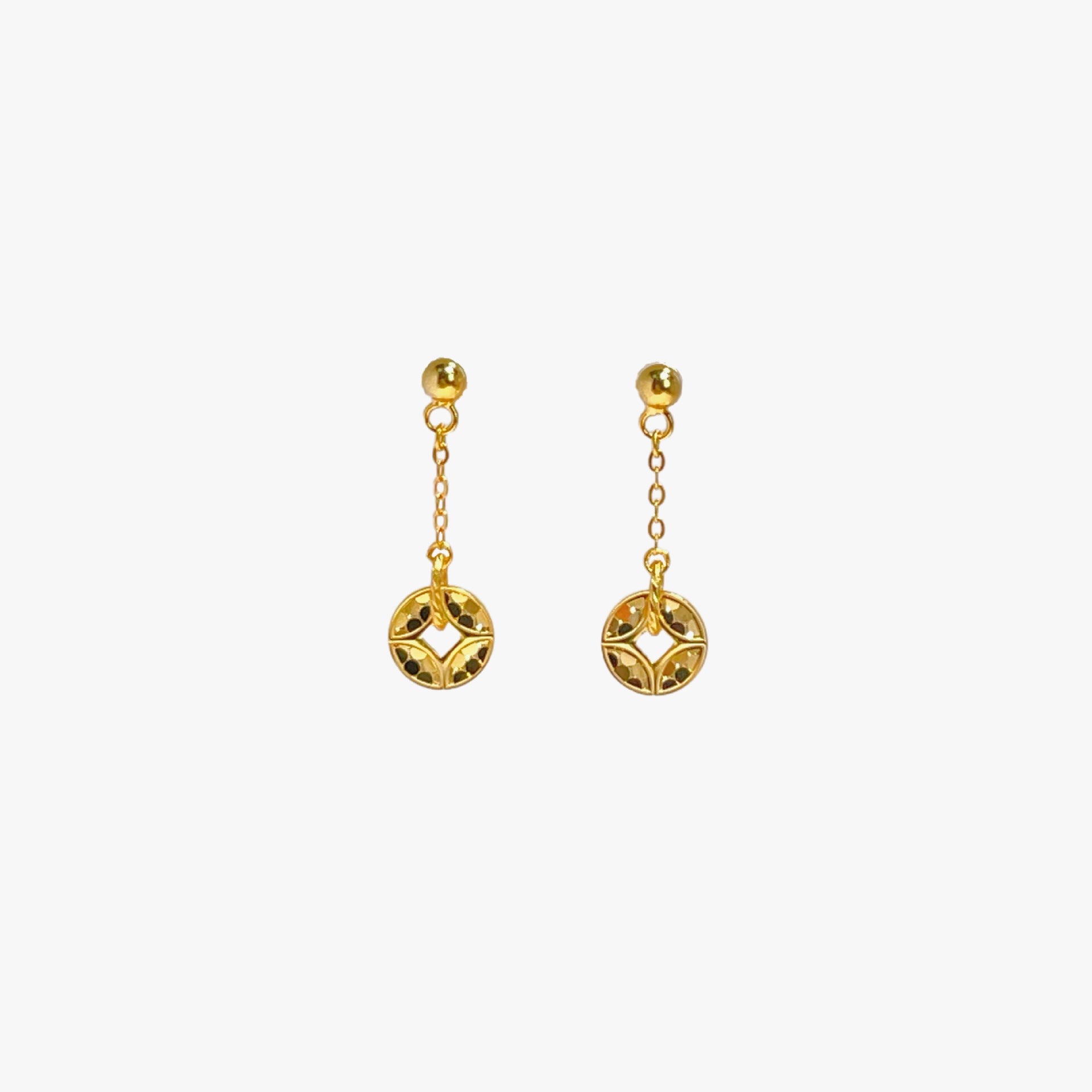 Damen Ohrringe mit elegantem Pendeldesign und feinen Zirkoniasteinen Shop Nory