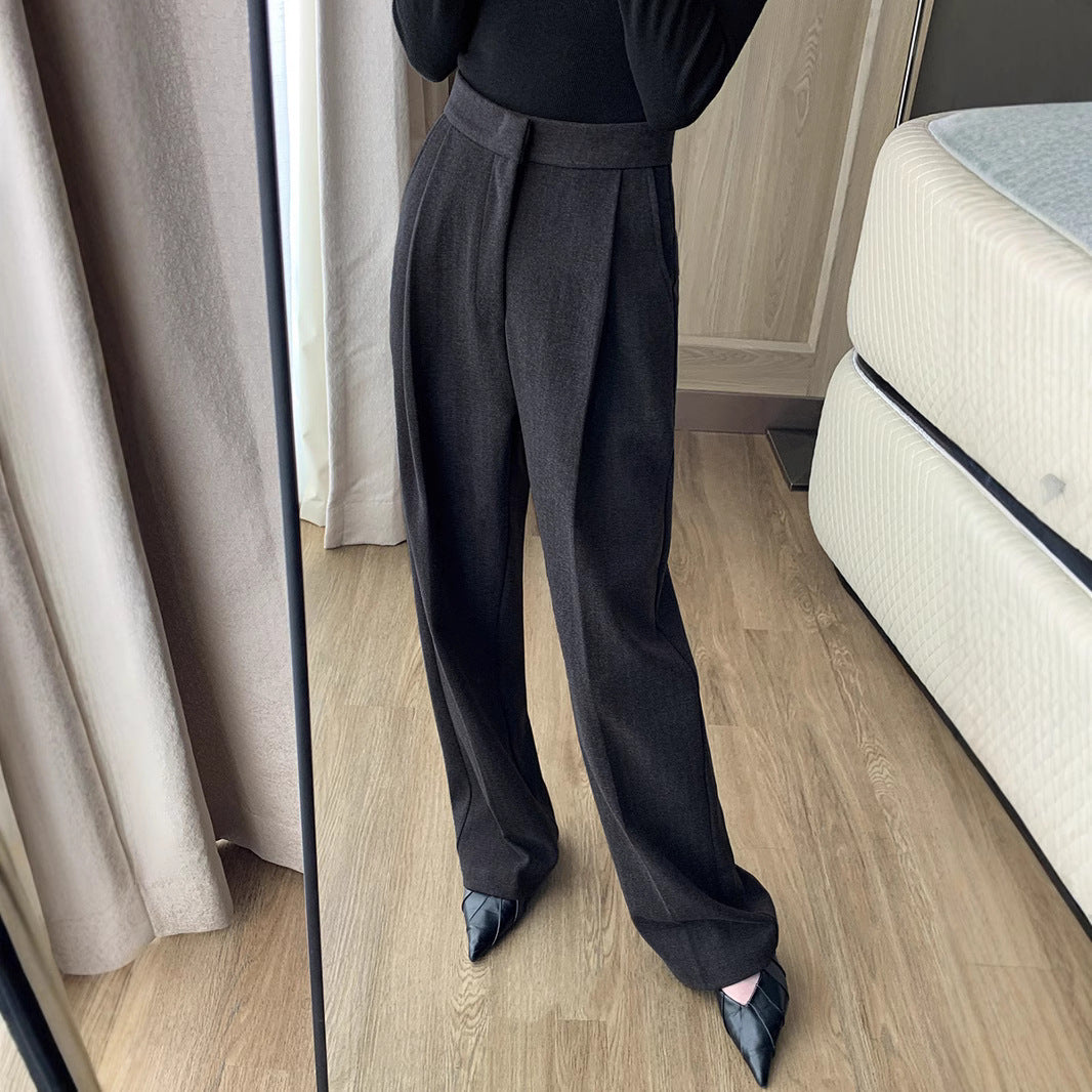 Damen Elegante Hoch taillierte Hose Shop Nory
