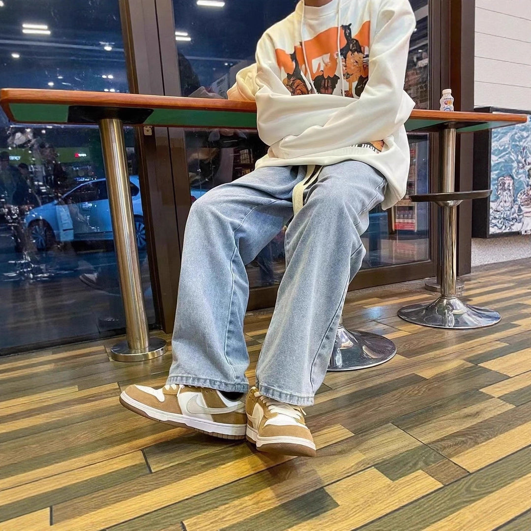 Herren Komfortable und modische Baggy-Jeans Shop Nory