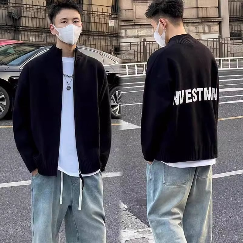 Herren Merchandise Strickjacke Shop Nory