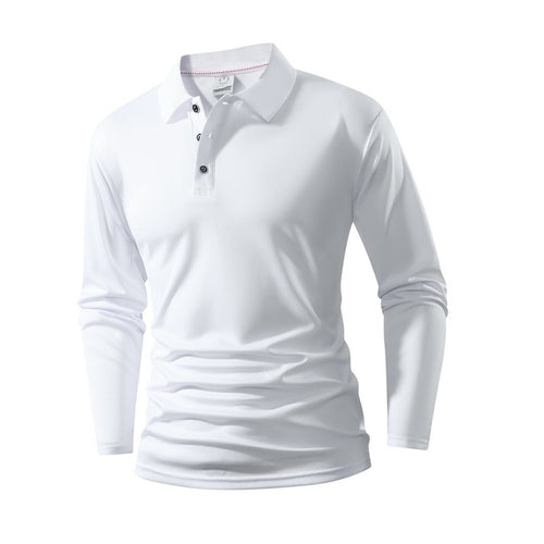 Herren Langarm Poloshirt Shop Nory