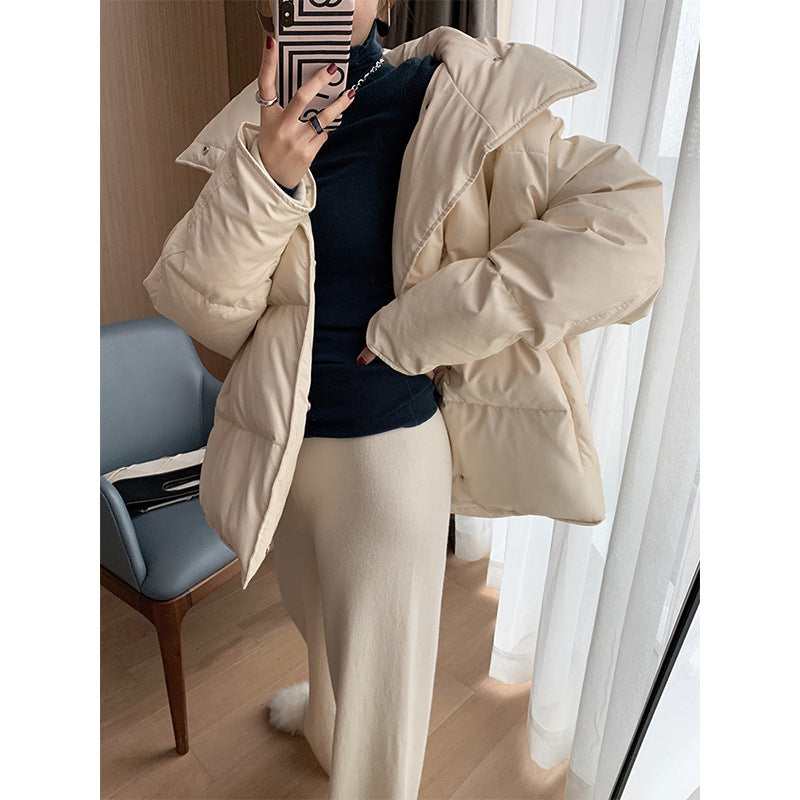 Damen Trendige Oversized Daunenjacke Shop Nory