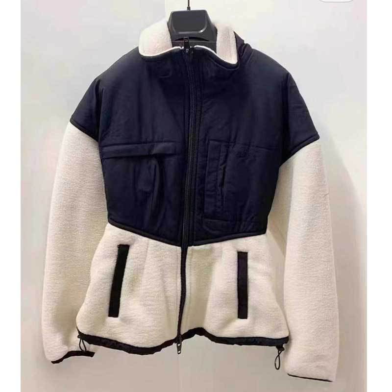 Damen modische Übergangsjacke mit hochgeschlossenem Kragen und praktischen Taschen Shop Nory