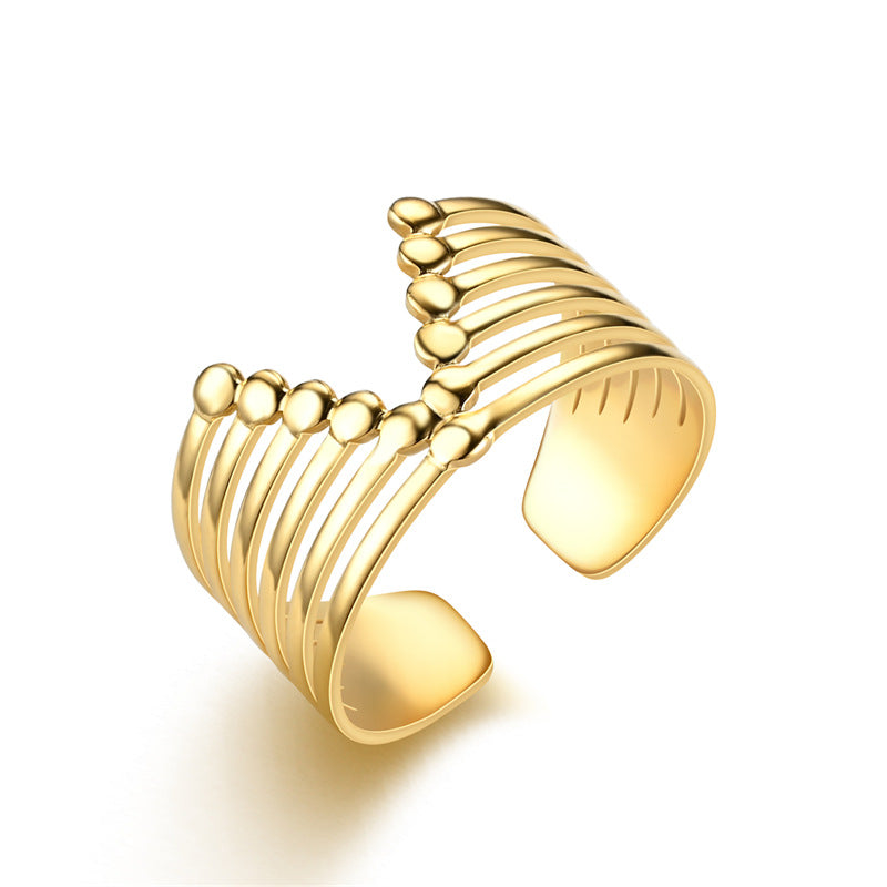 Damen Ring mit einzigartigem Handdesign Shop Nory
