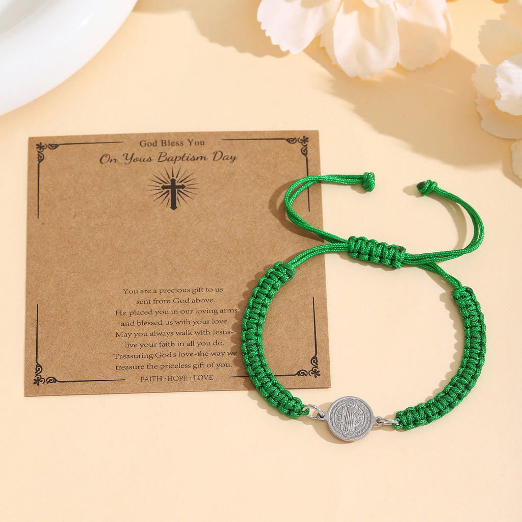 Damen Schutzamulett Armband mit verstellbarem Knoten Shop Nory