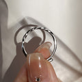 Damen eleganter Ring mit kunstvollem drehbarem Design Shop Nory
