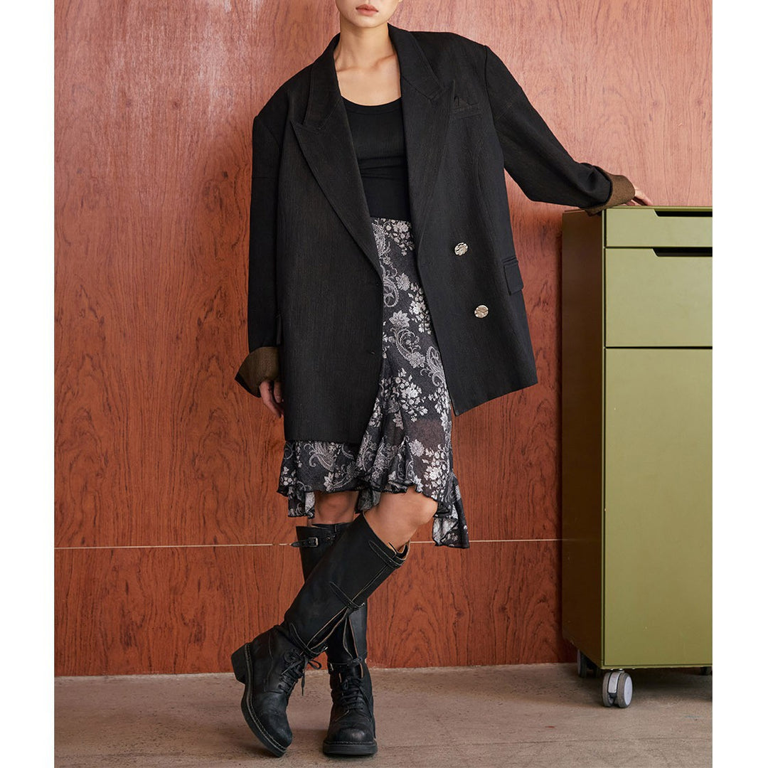 Damen Oversized Blazer aus hochwertigem Stoff Shop Nory
