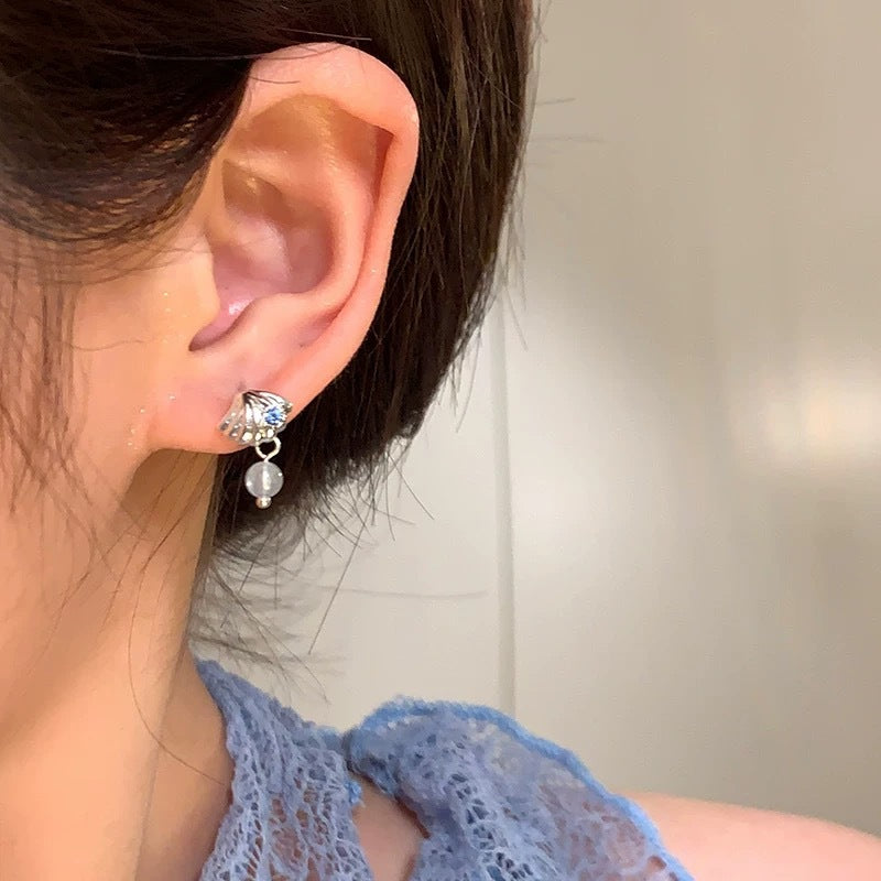 Damen Ohrstecker mit maritimem Design und bunten Perlendetails Shop Nory