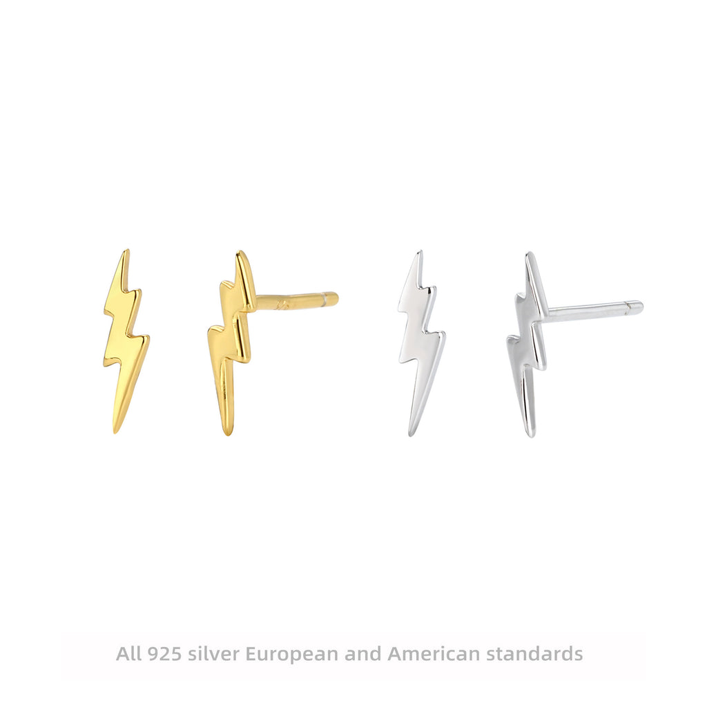 Damen Ohrstecker im trendigen Blitzdesign Shop Nory