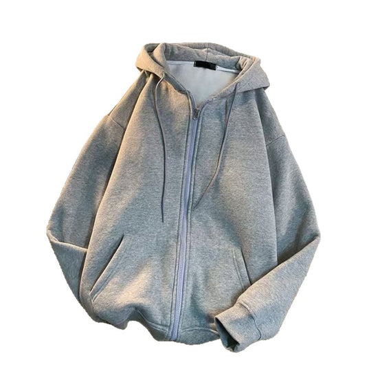 Damen Bequeme Oversized Kapuzenjacke Shop Nory