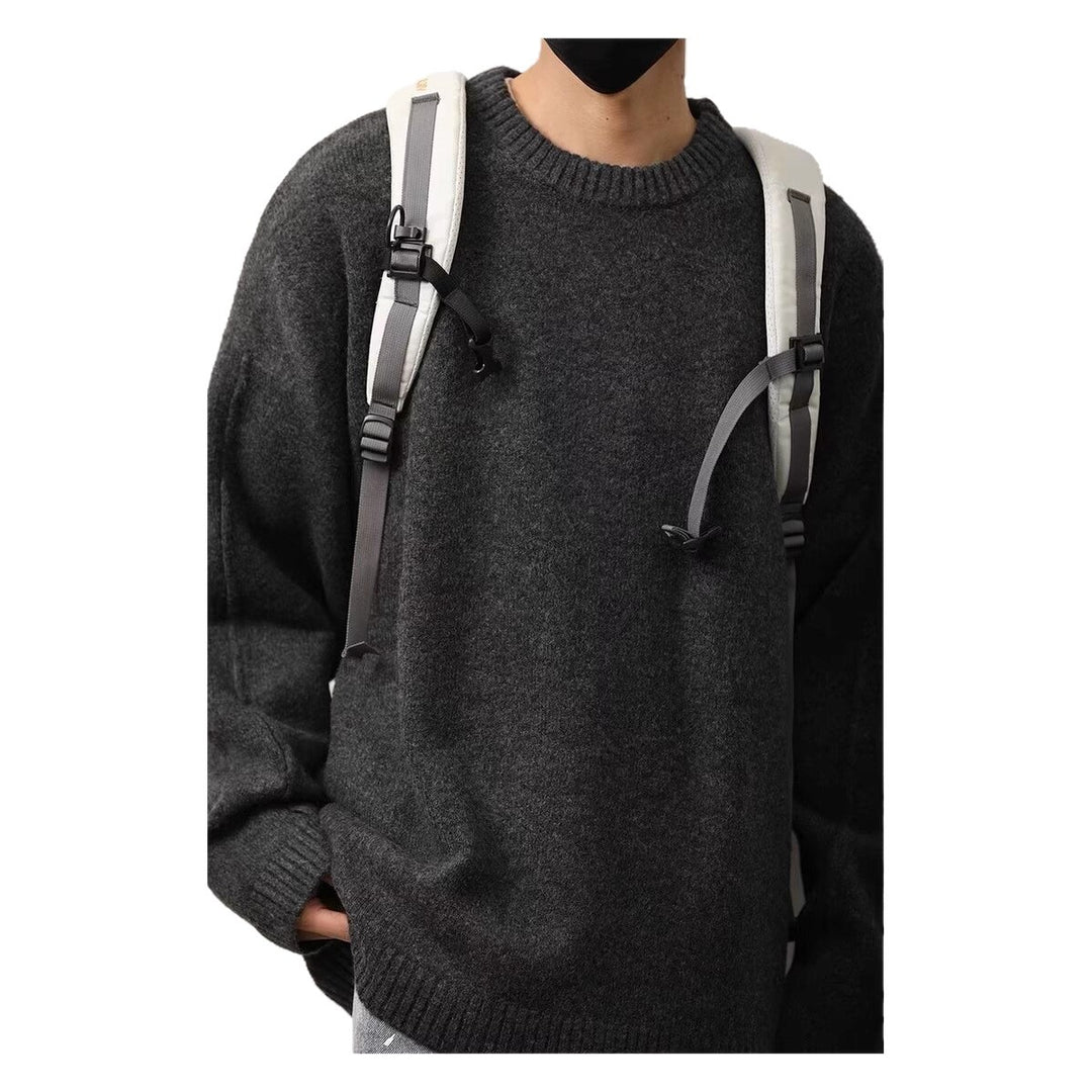 Damen Klassischer Rundhals-Pullover Shop Nory
