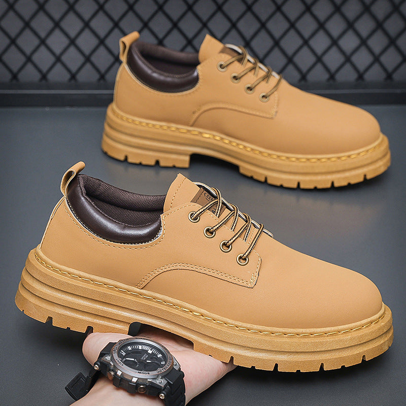 Herren Komfortable Schnürschuhe mit dämpfender Laufsohle Shopnory