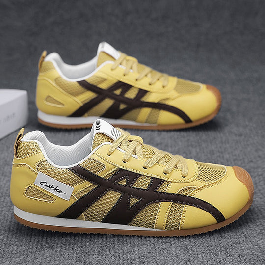 Unisex Retro-Laufsneaker mit atmungsaktivem Mesh und rutschfester Gummilaufsohle Shopy Nory