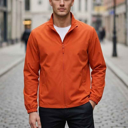 Herren Atmungsaktive Übergangsjacke mit praktischem Stehkragen Shop Nory