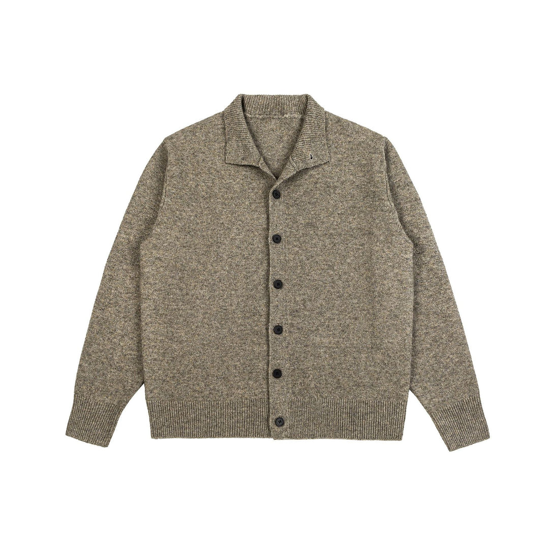 Damen Strick-Cardigan mit Stehkragen, durchgehender Knopfleiste und geripptem Saum Shop Nory