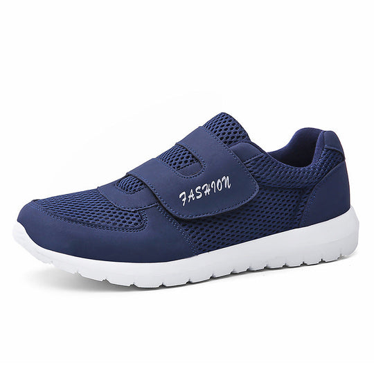 Damen Atmungsaktive und flexible Sneakers mit praktischem Klettverschluss
