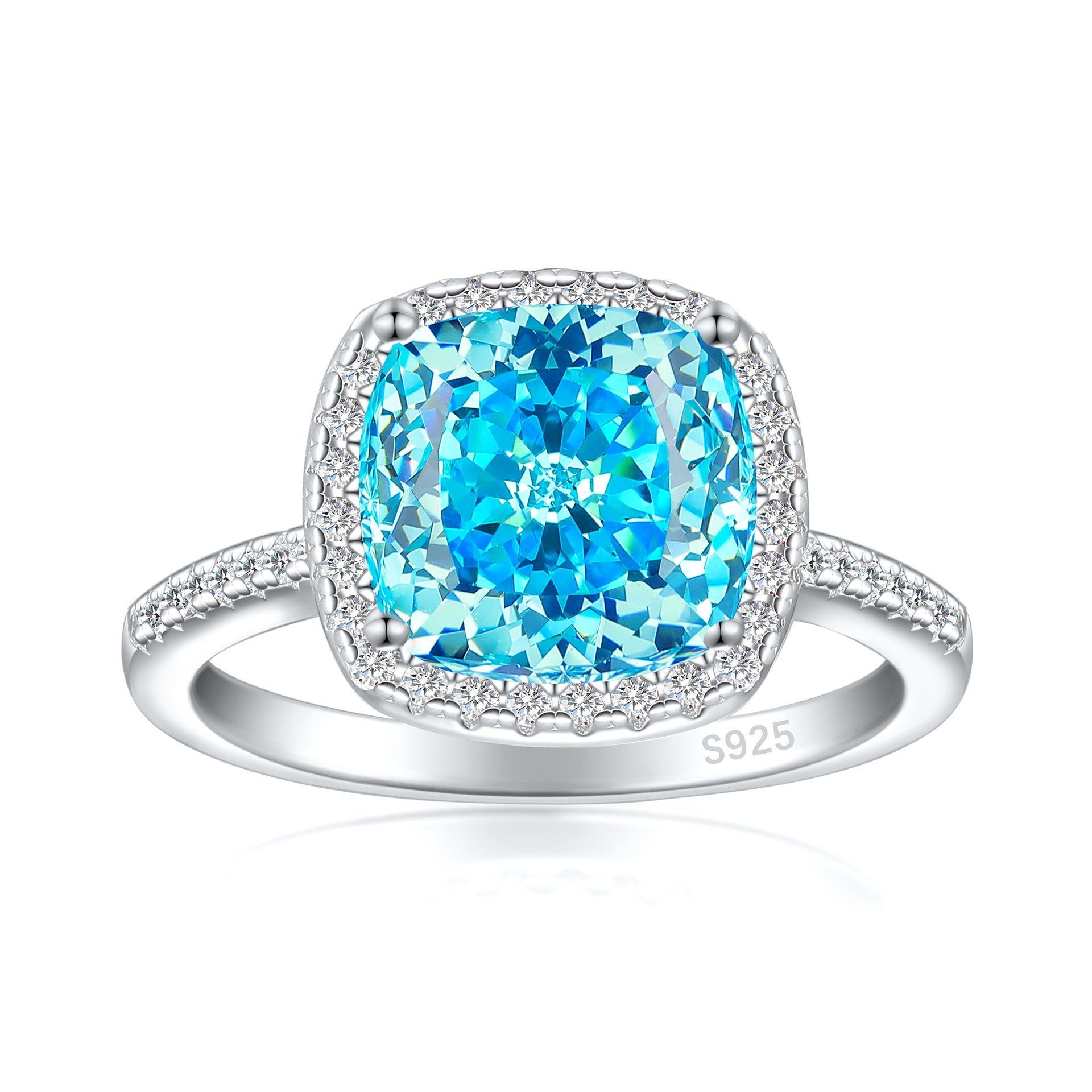 Damen Verlobungsring mit kunstvollem Design und funkelnden Zirkonia-Details Shop Nory