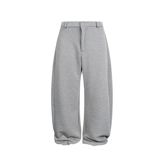 Damen Weite Cropped-Sweathose mit Gürtelschlaufen, Bundfalten und ballonförmigem Saum Shop Nory