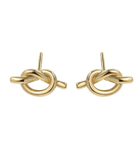 Damen Ohrstecker mit verspieltem Knoten-Design Shop Nory