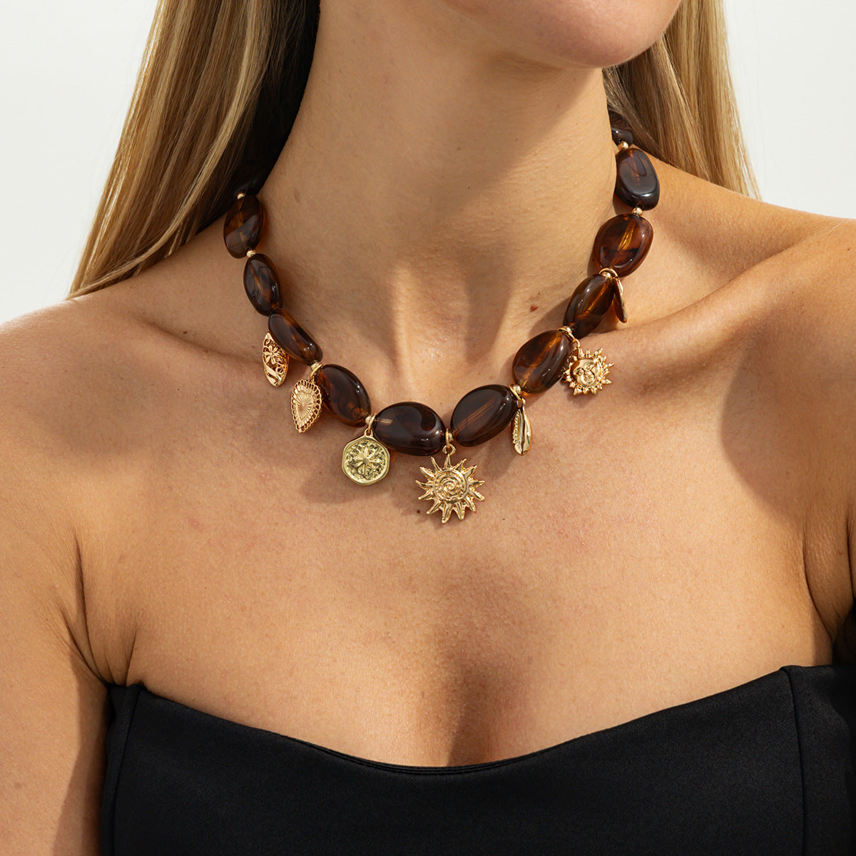 Damen Chunky Halskette aus hochwertigem Kaschmir Shop Nory