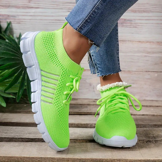 Damen Leichte Strick‑Sock‑Sneaker mit elastischem Schaft und flexibler Profilsohle Shop Nory