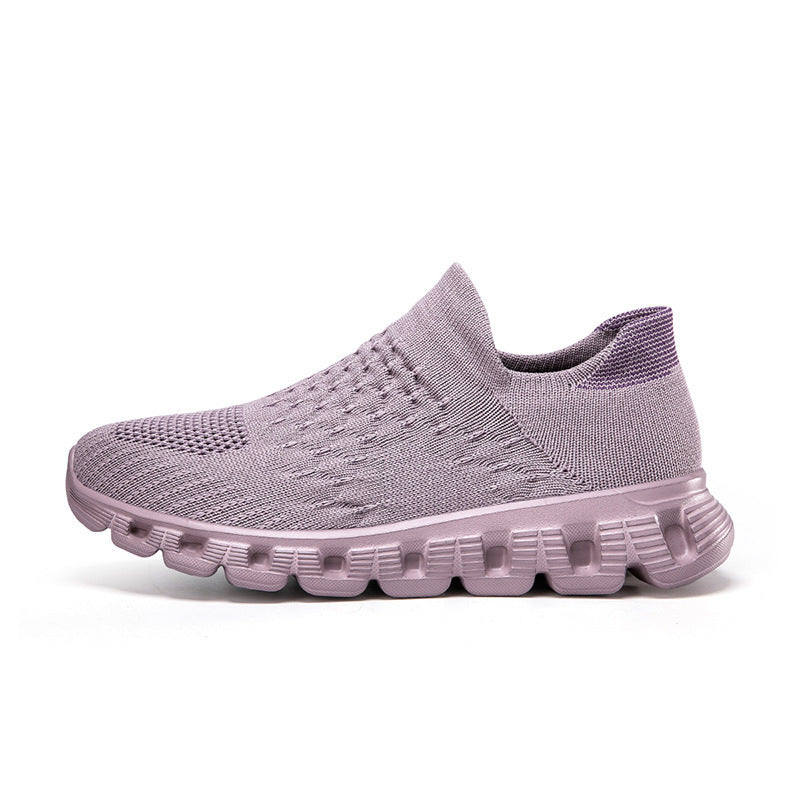 Damen Atmungsaktive Slip-On Sneakers mit dämpfender Sohle