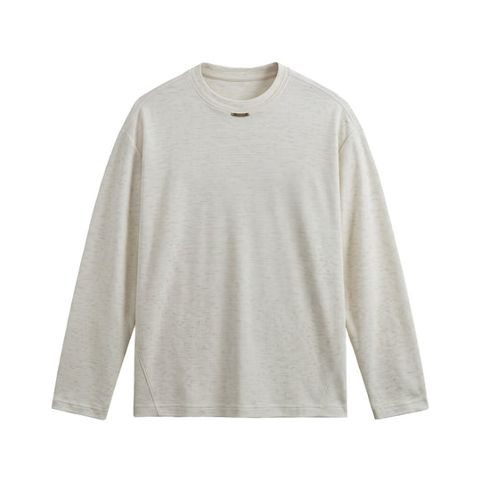 Damen Feinstrick‑Sweatshirt mit Strukturstrick, Rundhalsausschnitt und weiter Passform Shop Nory