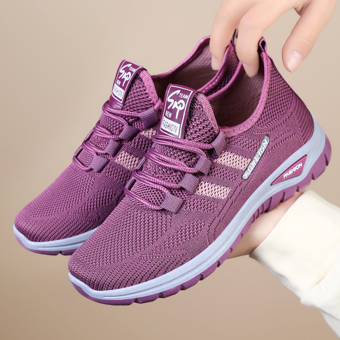Herren nan atmungsaktive leichte Sportschuhe mit Strickobermaterial und gedämpfter Laufsohle Shop Nory