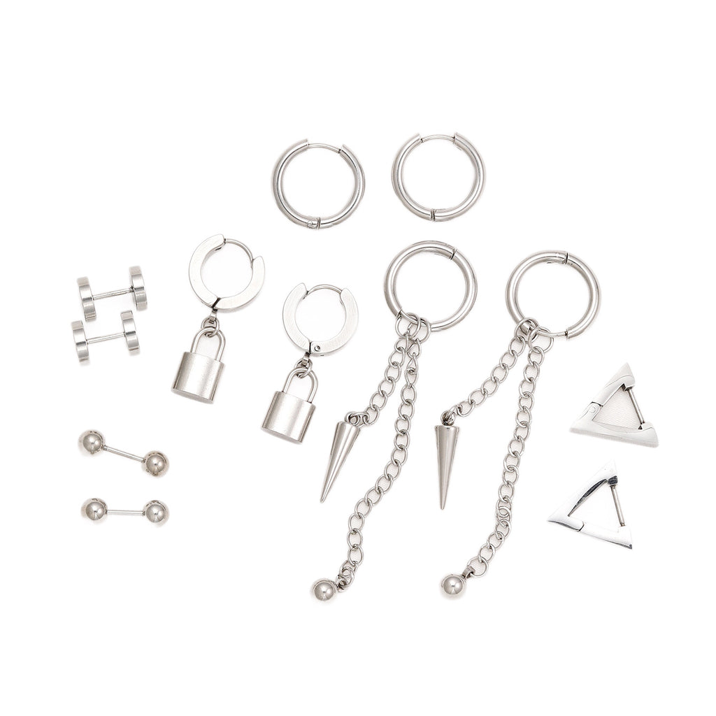 Damen Ohrschmuck Set mit modernen geometrischen und edgy Designs Shop Nory