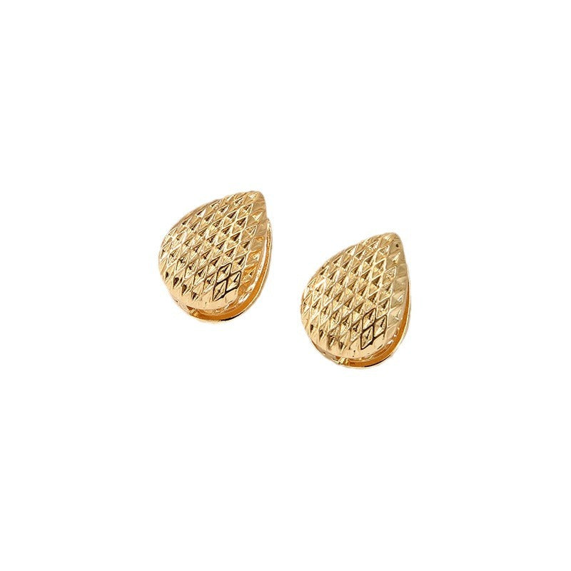 Damen Ohrclips mit elegantem Muster Shop Nory