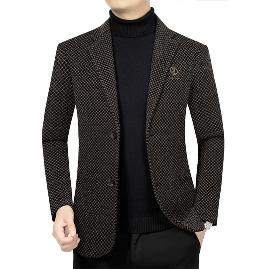 Herren Tailliertes Sakko mit feiner Wabenstruktur und fallendem Revers Shop Nory