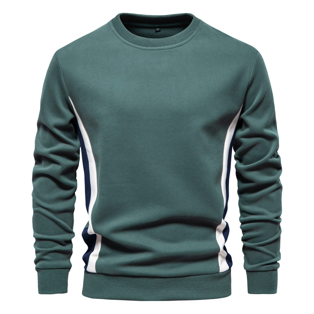 Herren Freizeit-Sweatshirt mit modernem Farbblockdesign