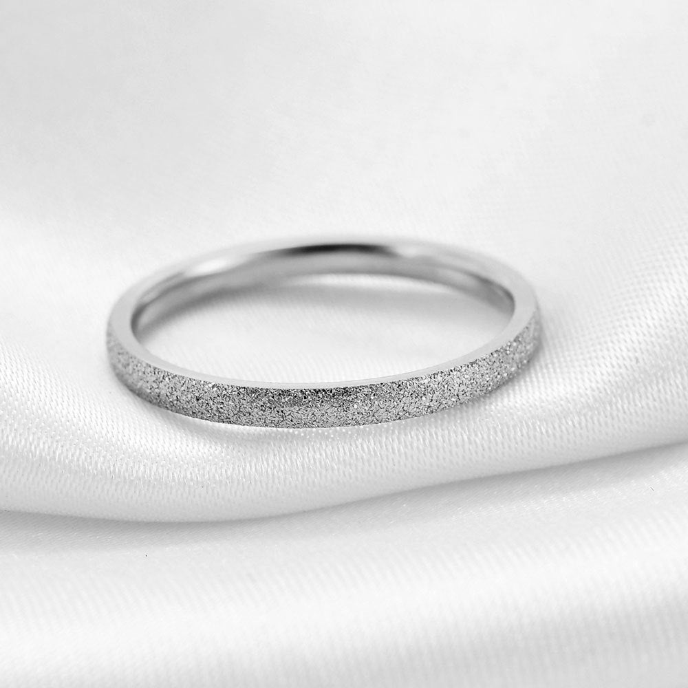 Damen Ring mit strukturiertem Feinmuster Shop Nory