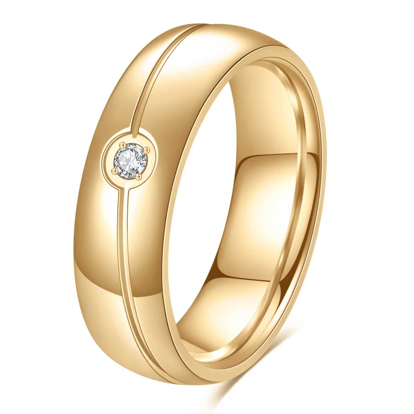 Herren Ring mit funkelndem Zirkonia und elegantem, modernem Design Shop Nory