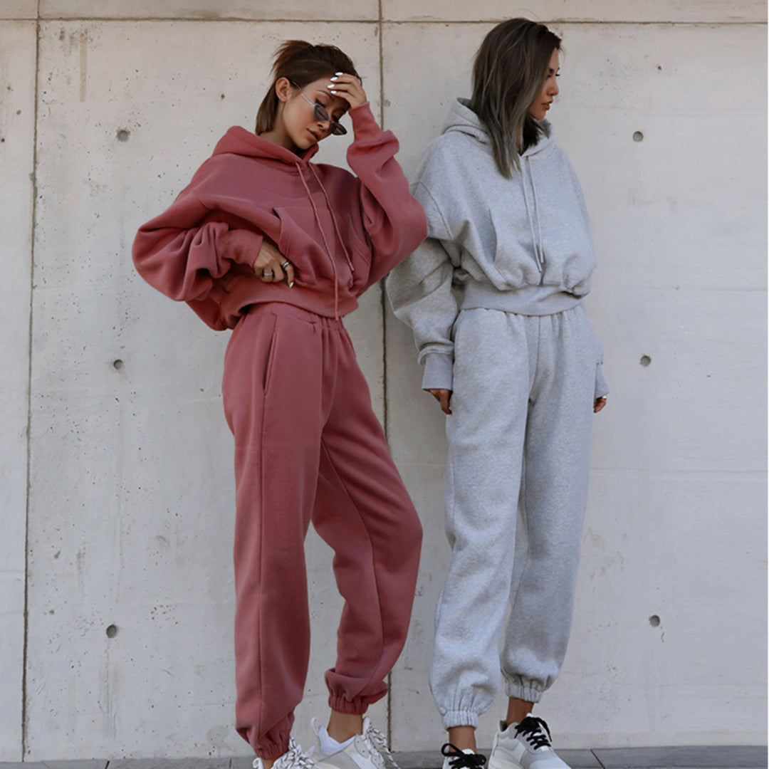 Damen Lässiger Oversized Kapuzenanzug Shop Nory
