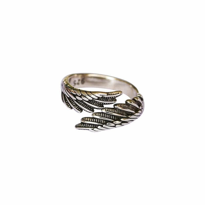 Damenring mit Federdesign Shop Nory