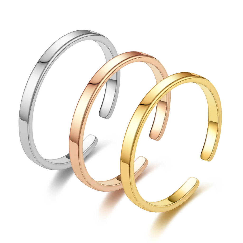 Damen Offener Armreif mit modernem, minimalistischem Design Shop Nory