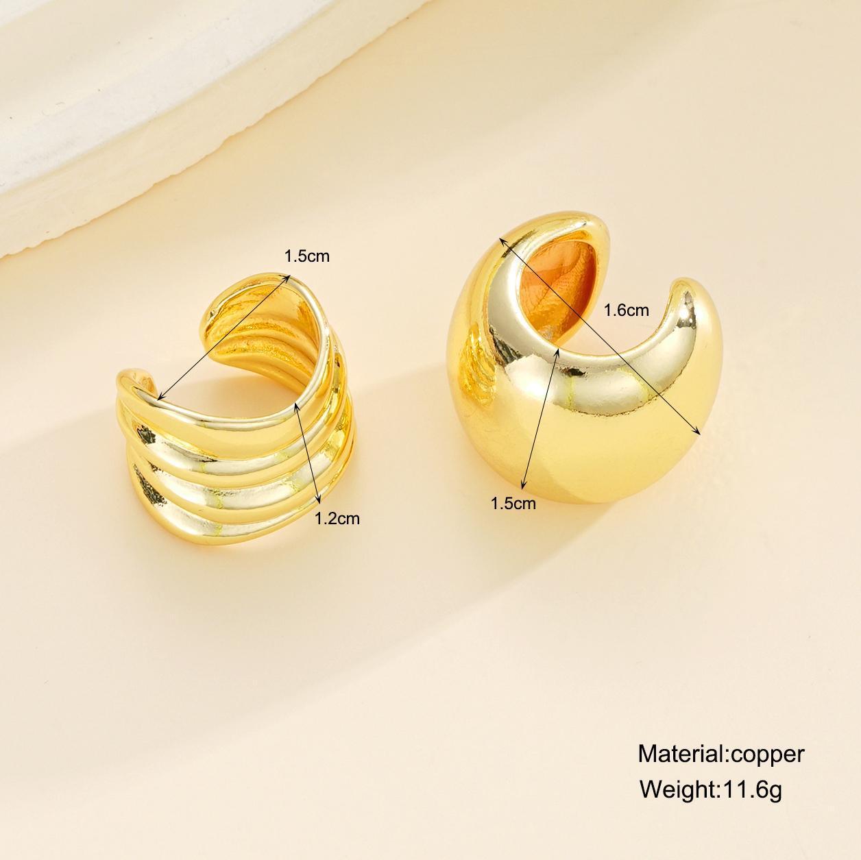 Damen Ohrschmuck Set mit elegantem, geschwungenem Design Shop Nory
