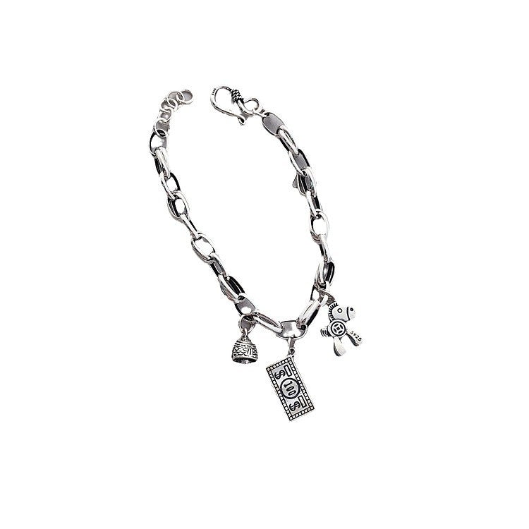 Damen Charm-Armband mit verspielten Anhängern Shop Nory
