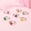 Damen verspielter Ring mit bunten Perlen und kreativen Designelementen Shop Nory