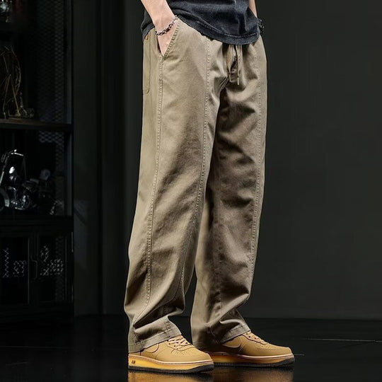 Herren Bequeme Cargo-Hose mit elastischem Bund Shop Nory