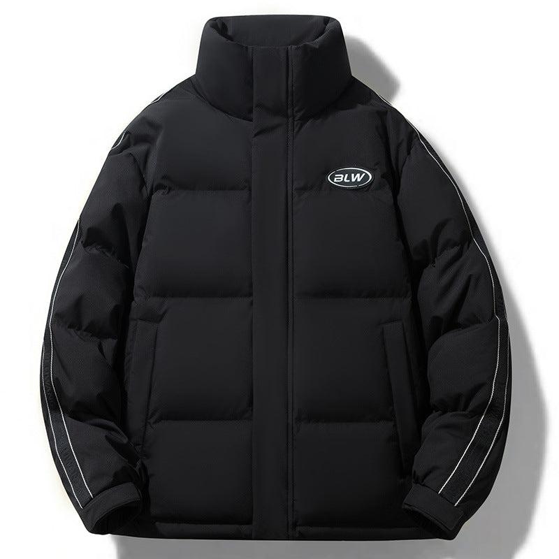 Herren Winterpufferjacke mit hohem Kragen Shop Nory