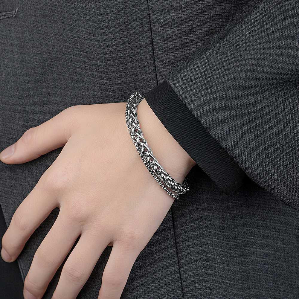Herren Armbanduhr mit künstlerischem Ketten-Design Shop Nory