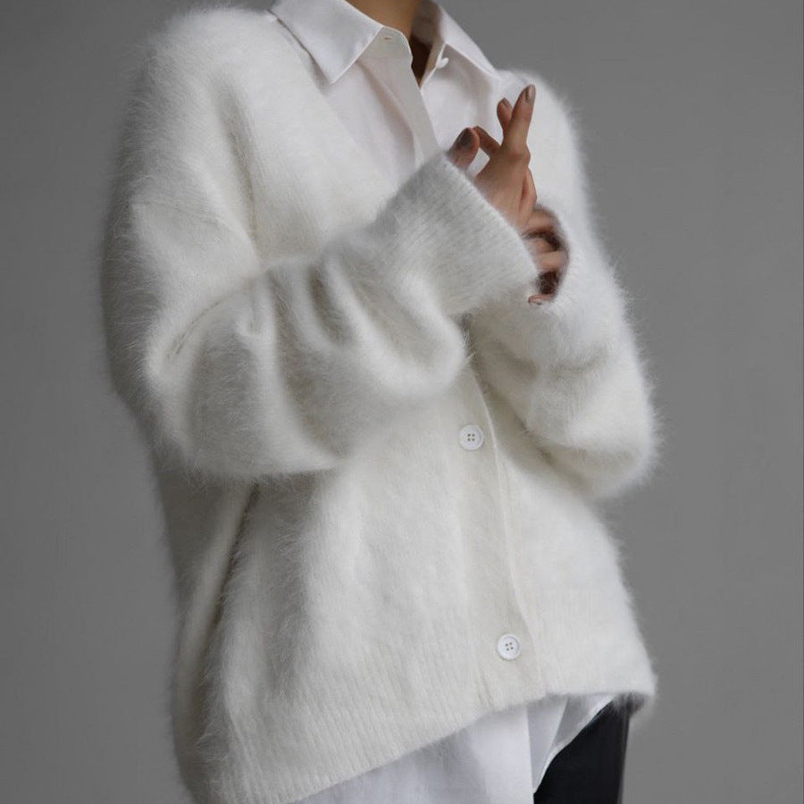 Damen kuscheliger Cardigan
