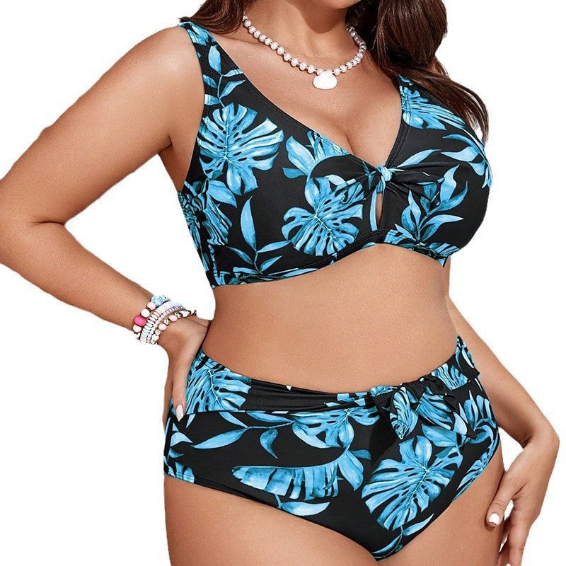 Damen Bikini-Set mit floralem Design und schmeichelndem Schnitt Shopnory