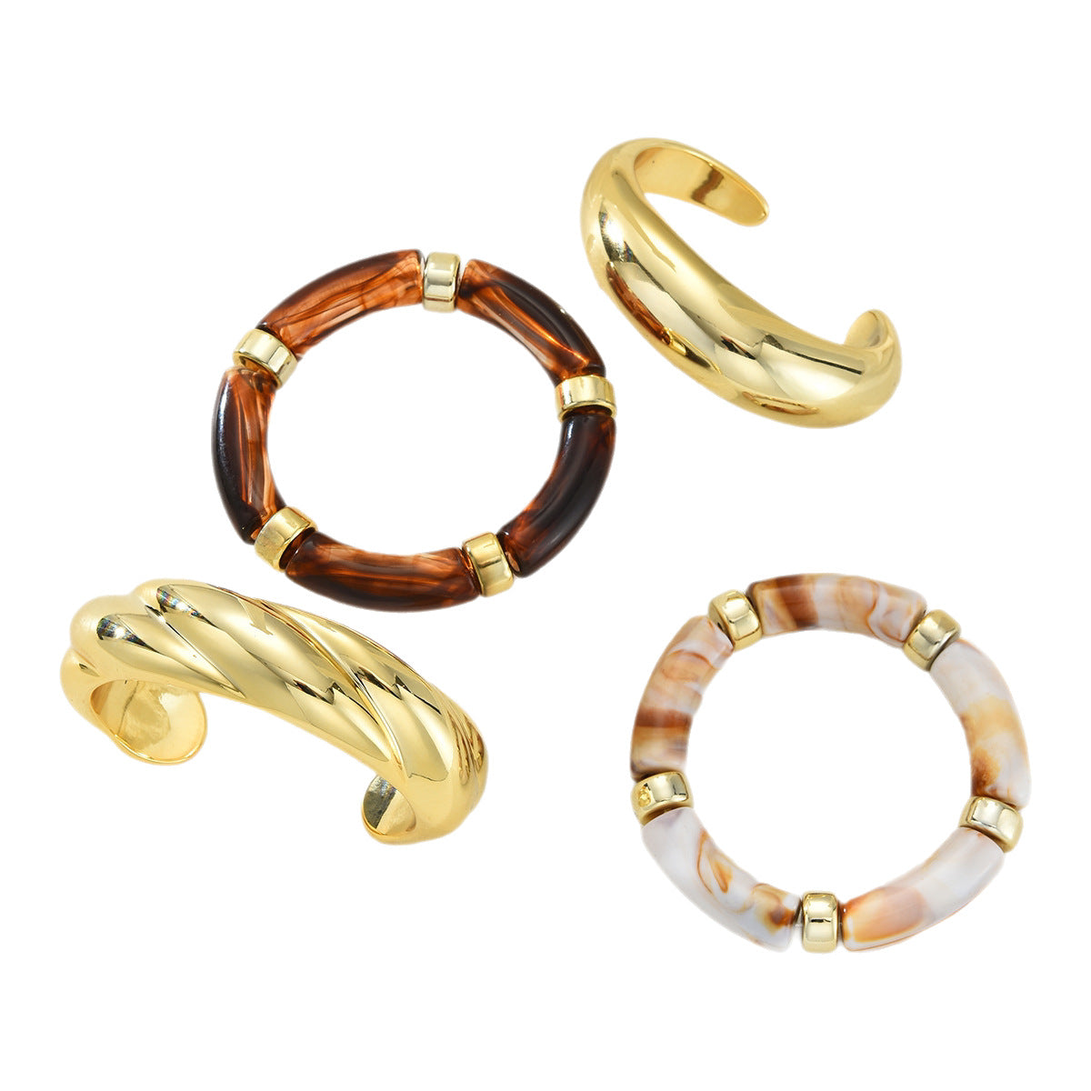Damen Armreif-Set mit eleganten und einzigartigen Designs Shop Nory