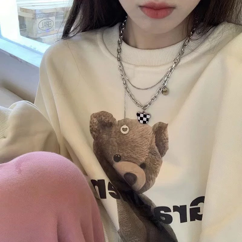 Damen mehrschichtige Kette mit einzigartigem Charme und kreativen Anhängern Shop Nory