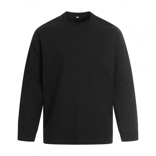 Unisex Langärmeliges Oversize-Basic-Shirt mit Rundhalsausschnitt Shop Nory