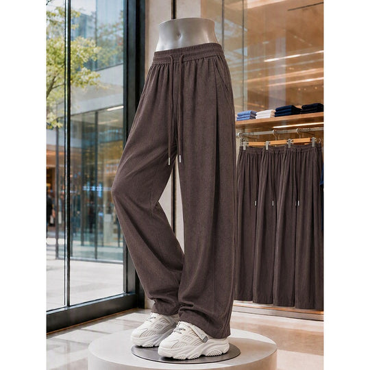 Herren Weite Baumwollmix-Jogginghose im Oversize-Schnitt mit Tunnelzug und Seitentaschen Shop Nory